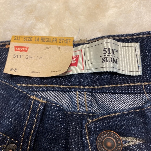 NWT LEVIS 511 SLIM FIT JEANS - Picture 5 of 6
